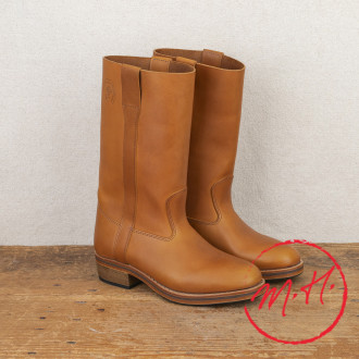 Gardian Botte Camarguaises en cuir naturel