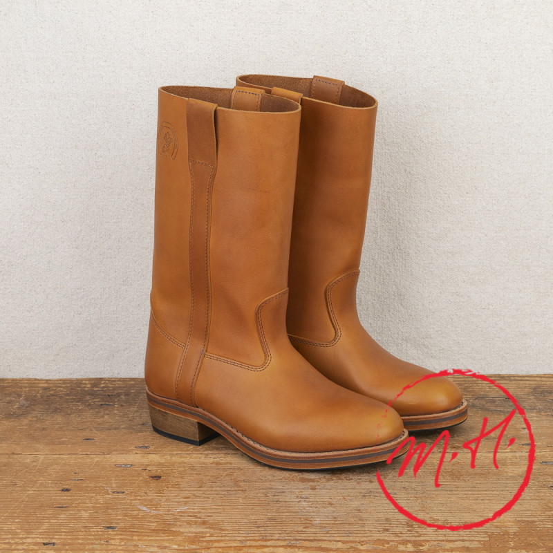 Gardian Botte Camarguaise cuir naturel du 36 au Expédition 24h