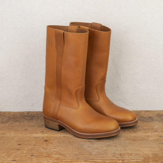 Gardian Botte Camarguaises en cuir naturel