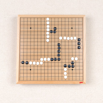 Jeu de go en bois