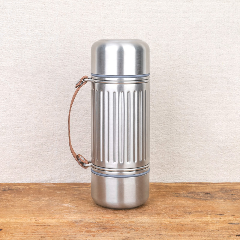 Gourdes thermos deux tasses