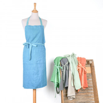 Charvet 100% linen apron