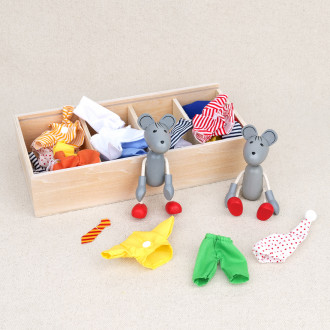 Duo de souris à habiller