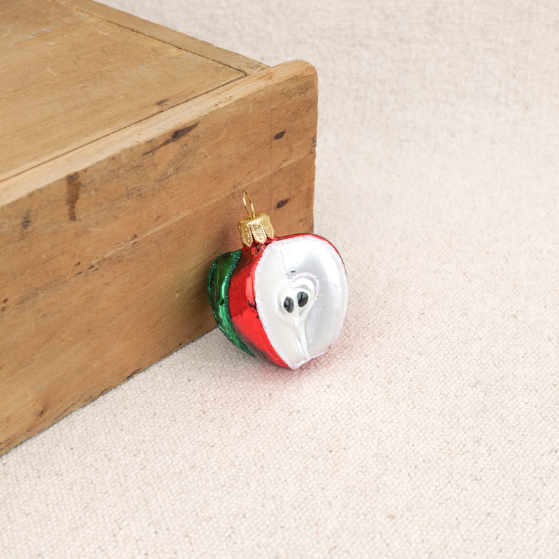 christmas bauble apple