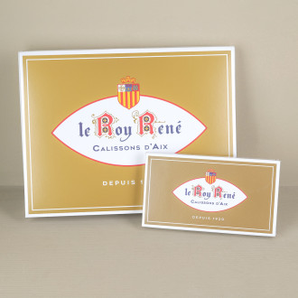 Boîte de calisson d'Aix