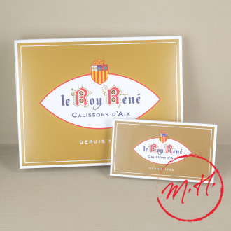 Box of calisson from Aix en Provence