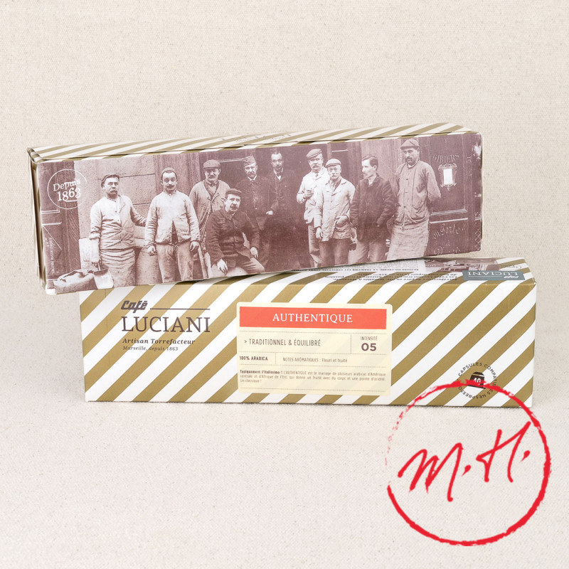 40 capsules café authentique Luciani
