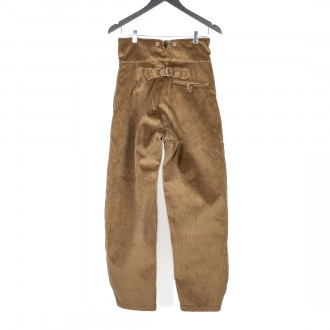 Pantalon Largeot en velours marron