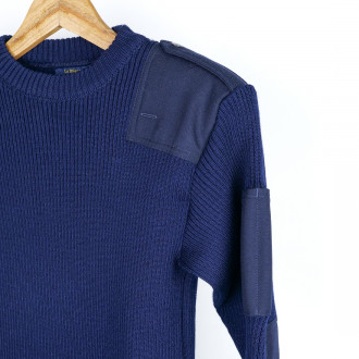 Pull officier marin épaulettes