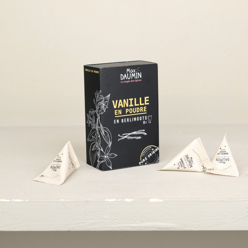 Box of vanilla berlingots