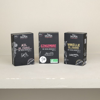 Boîte de berlingots à épices