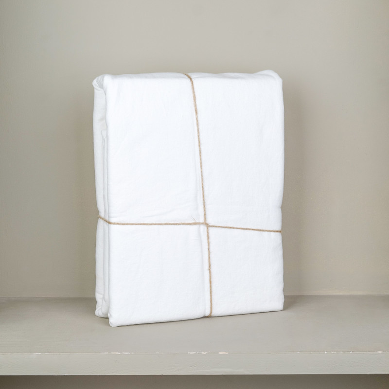 linen and cotton snow