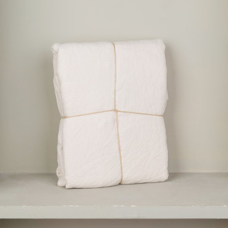 Comforter cover in 100% linen twine