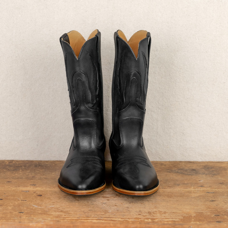 Botte Santiag noire