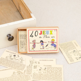 40 jeux de plein air en cartes