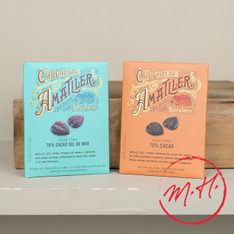 Dark chocolate or sea salt leaves