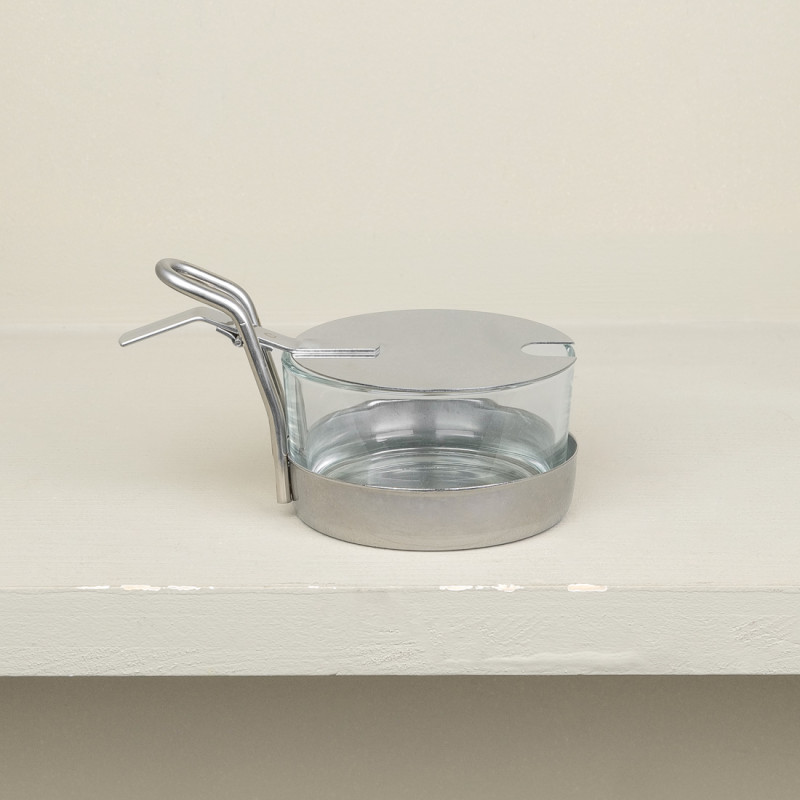 Stainless steel parmesan server