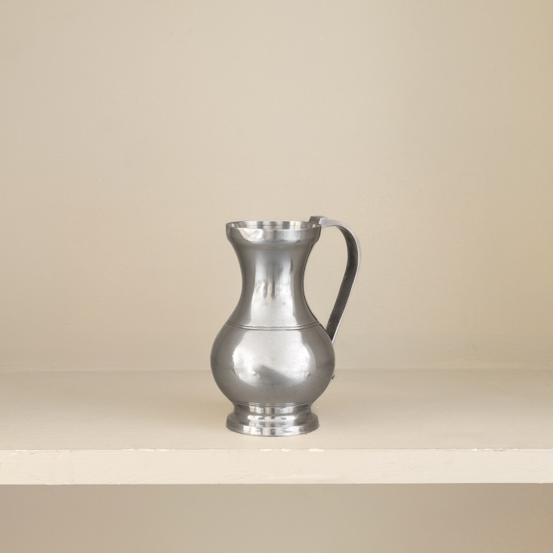 Pewter pitcher large