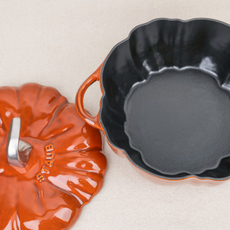 Cocotte Citrouille 3.45L fonte