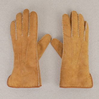 Gants fourrés en agneau retourné