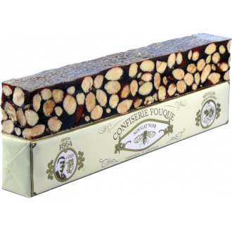 Barre de nougat noir