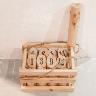 Mölkky ou quilles finlandaises