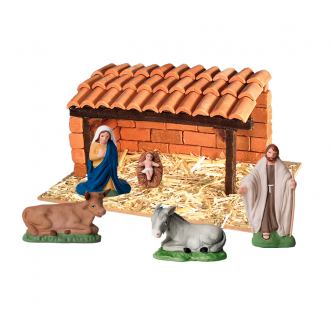 Je construis ma crèche