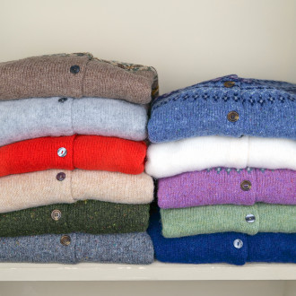 Gilet écossais à chevrons Harley of Scotland