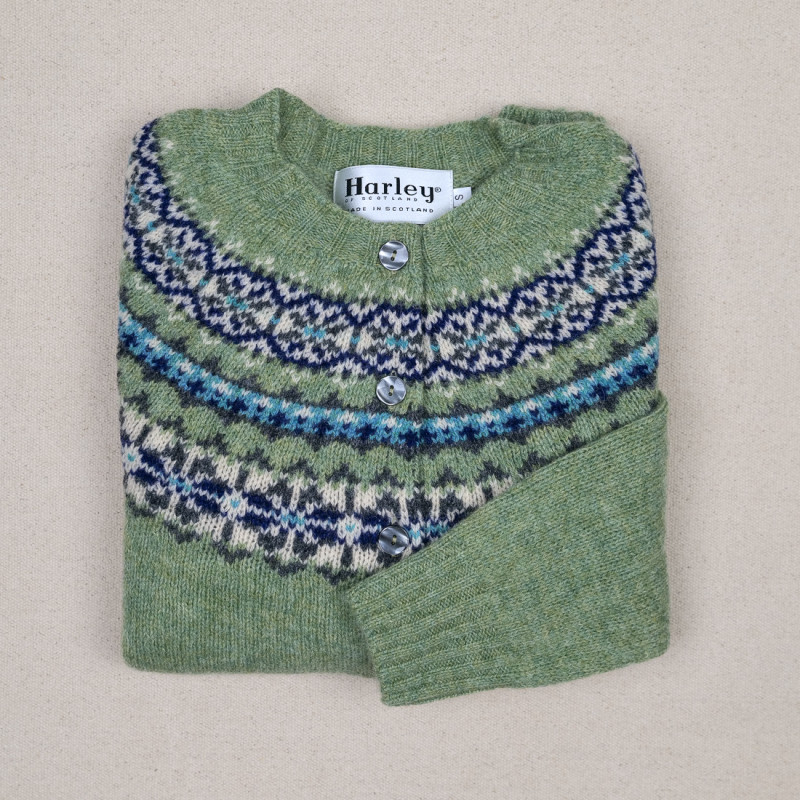 Harley of Scotland herringbone tartan vest