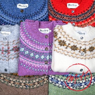 Harley of Scotland herringbone tartan vest