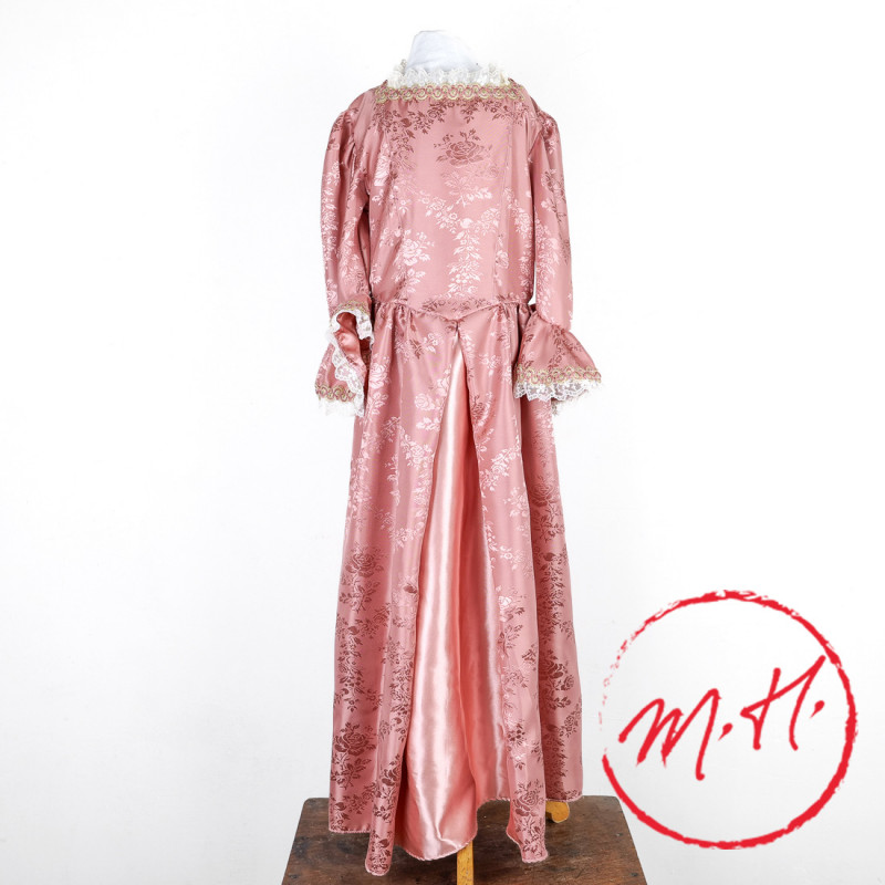 Costume de marquise vieux rose