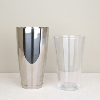 Boston cocktail shaker