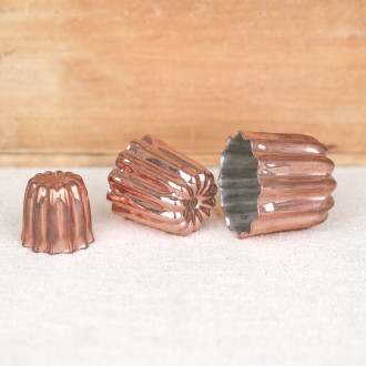 Copper fluted mould