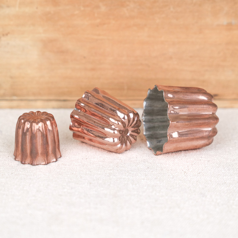 Copper fluted mould