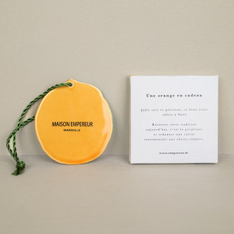 Orange tassel Maison Empereur