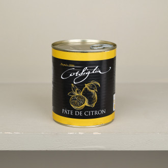 Pâte d'agrume de citron pour pâtisserie