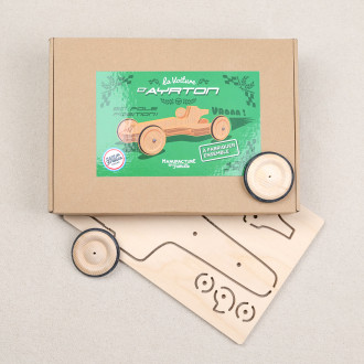 La voiture en bois d'Ayrton