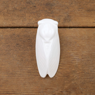 Cigale en céramique blanche Maison Empereur