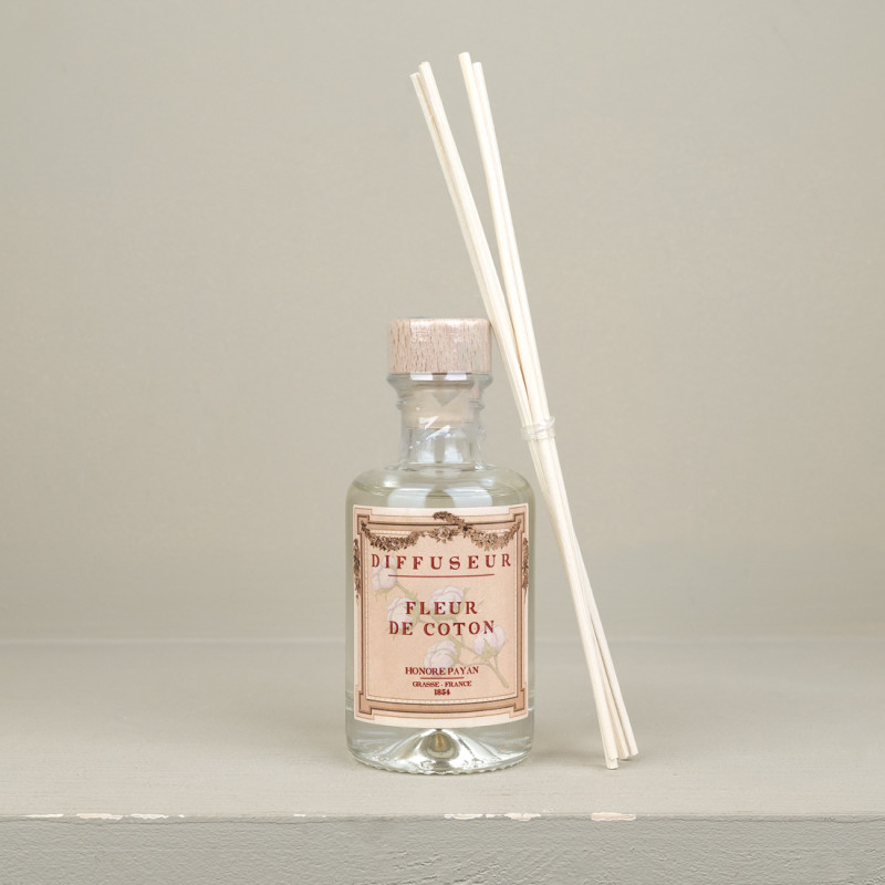 Diffuseur d'ambiance du pays grassois fleur de coton
