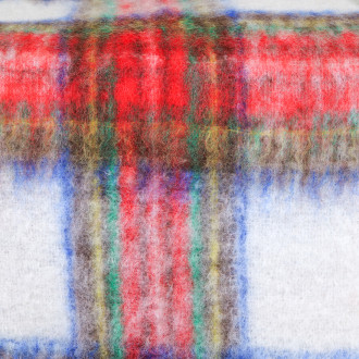 Echarpe tartan mohair