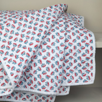 Laurier white quilted bedspread