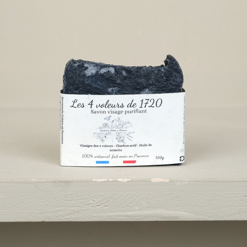 Savon visage purifiant « Les 4 Voleurs »