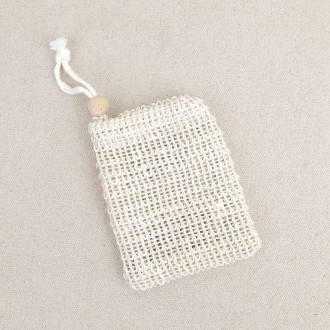 Sac à savon en sisal