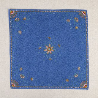 Carré provençal bleu
