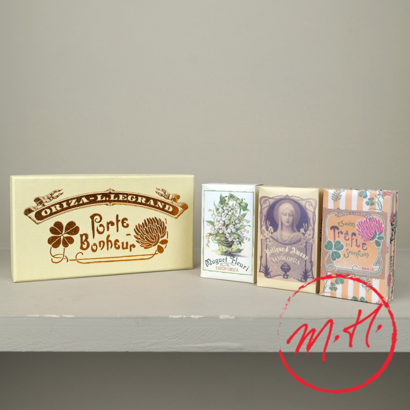 Coffret de 3 savons Porte-Bonheur