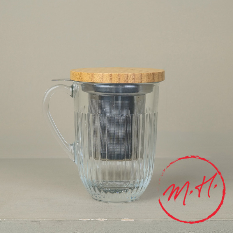 Tisanière en verre