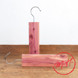 blocs de cèdre rouge à suspendre