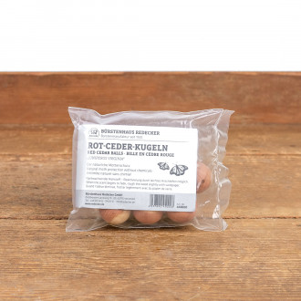 Billes en cèdre rouge