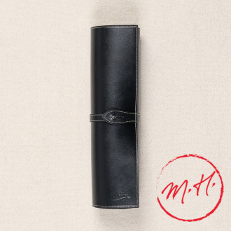 Tapis de cirage en cuir