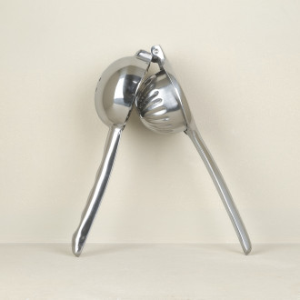 Stainless steel lemon squeezer